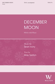 December Moon SSAA choral sheet music cover Thumbnail